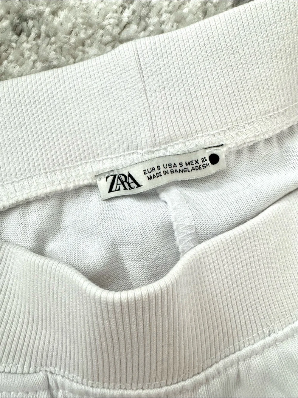 ZARA White Maxi Pencil Skirt - Classic Cotton Blend